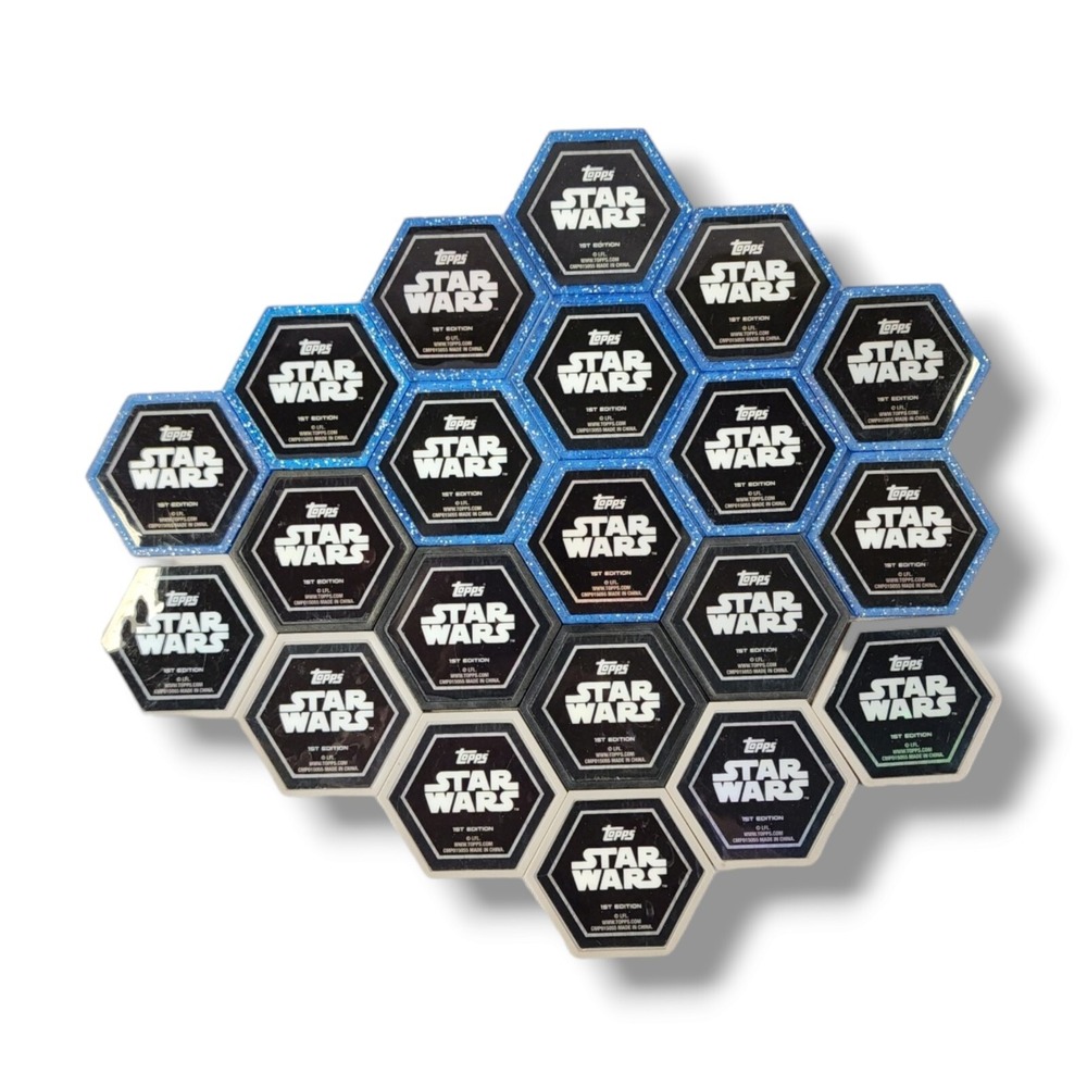 Set Of 21‎ Topps Star Wars Galactic Connexions Series - Picture 2 of 2